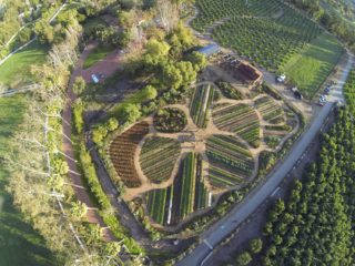 Aerial image from Apricot Lane Farms